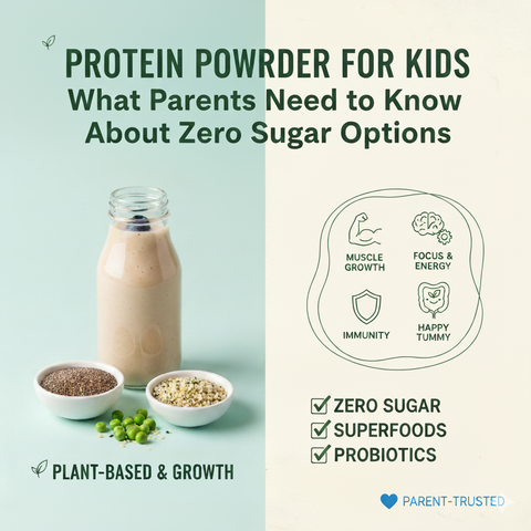 Protein Powder for Kids: What Parents Need to Know About Zero Sugar Options