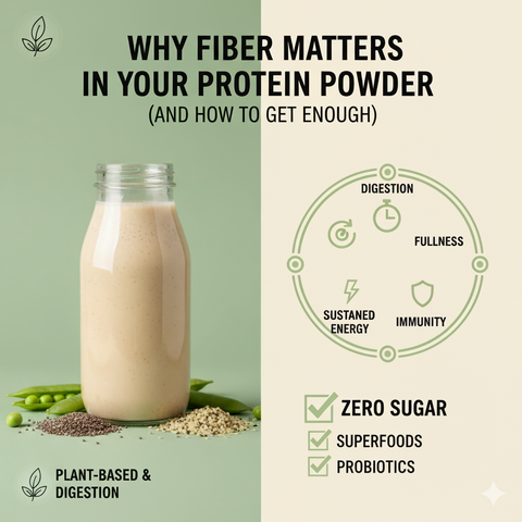 Why Fiber Matters in Your Protein Powder (and How to Get Enough)