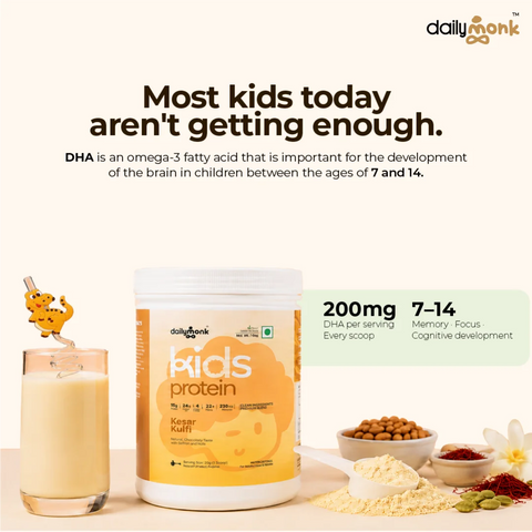 Kesar Kulfi | 11.5g CLEAN Protein | 2.6g Fiber | Age: 7+ | 200g