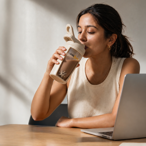 Daily Monk Protein Shaker | 600ml - Leak-proof