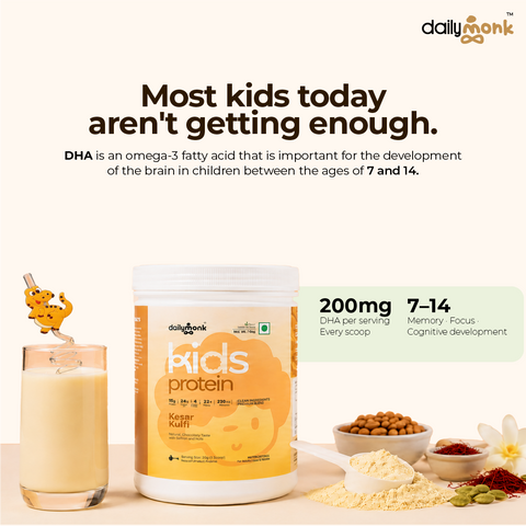 Kesar Kulfi | 11.5g CLEAN Protein | 2.6g Fiber | Age: 7+ | 200g
