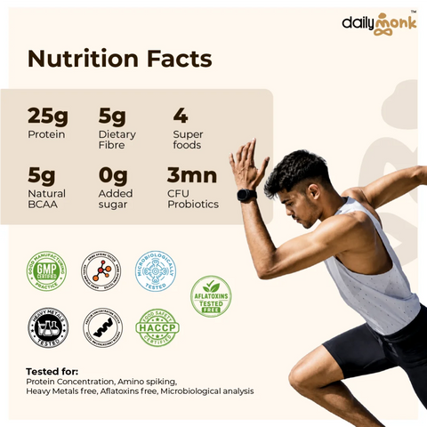 Kerala Kappi | 25g CLEAN Plant Protein | 3.3g Fiber | 500g