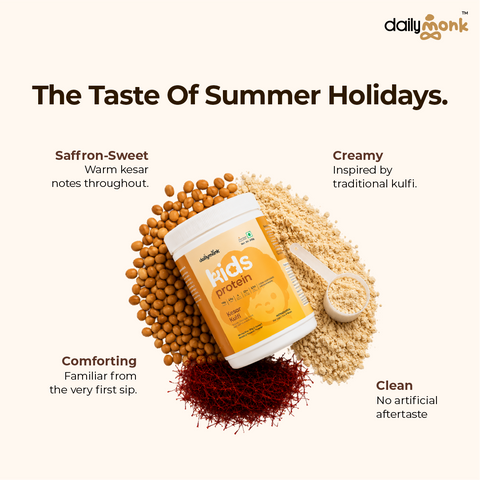 Kesar Kulfi | 11.5g CLEAN Protein | 2.6g Fiber | Age: 7+ | 200g