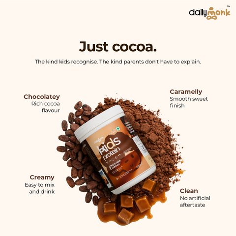 Chocolate Caramel | 11.5g CLEAN Protein | 2g Fiber | Age: 7+ | 200g