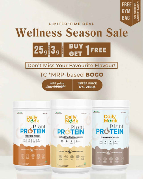 Wellness Season Sale - Daily Monk Plant Protein 