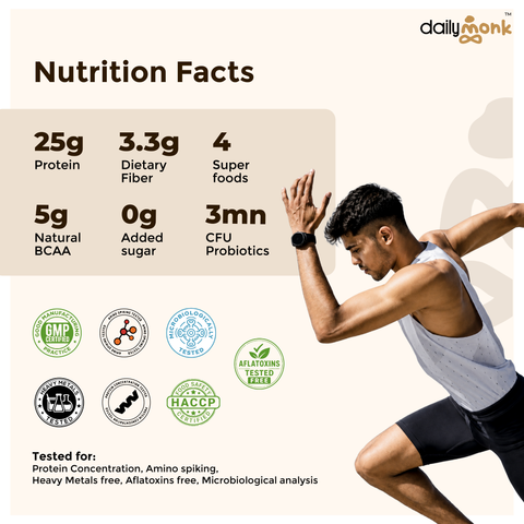 Kerala Kappi | 25g CLEAN Plant Protein | 3.3g Fiber | 500g