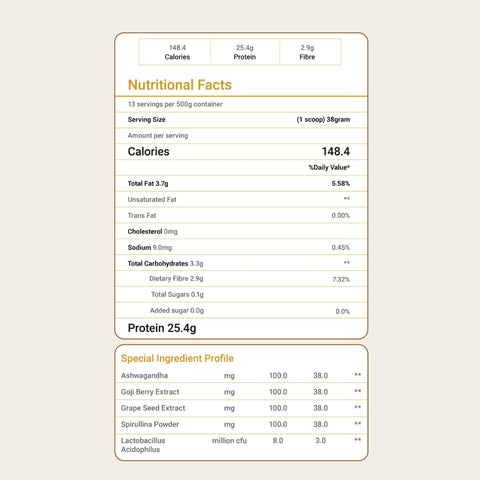 Plant protein - Caramel Cocoa