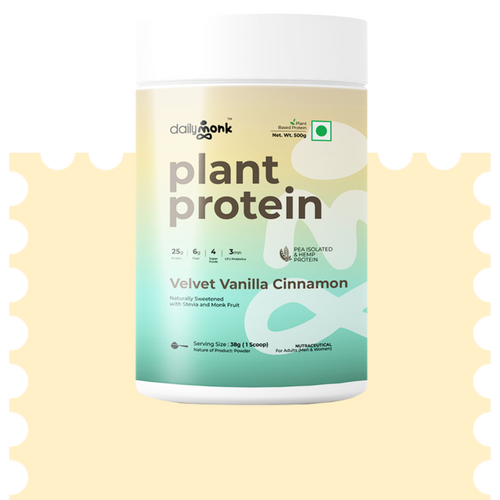 Velvet Vanilla Cinnamon | 25g CLEAN Plant Protein | 6g Fibre | 500g